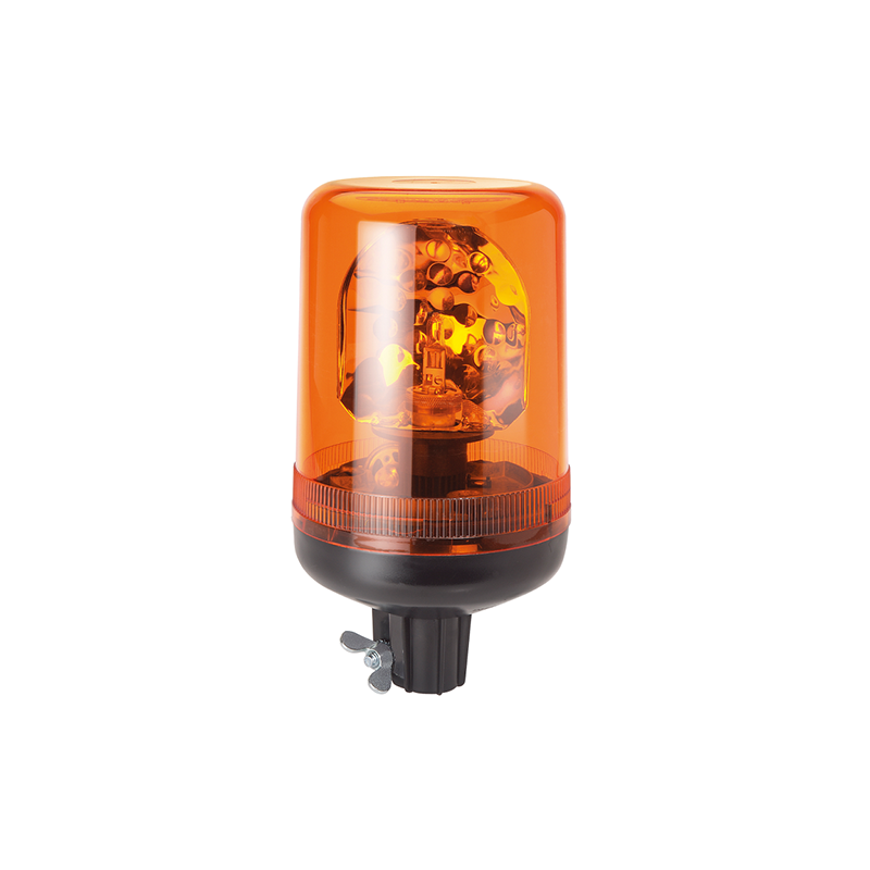Rotating Warning Light AEB 24V Orange Bar Mount
