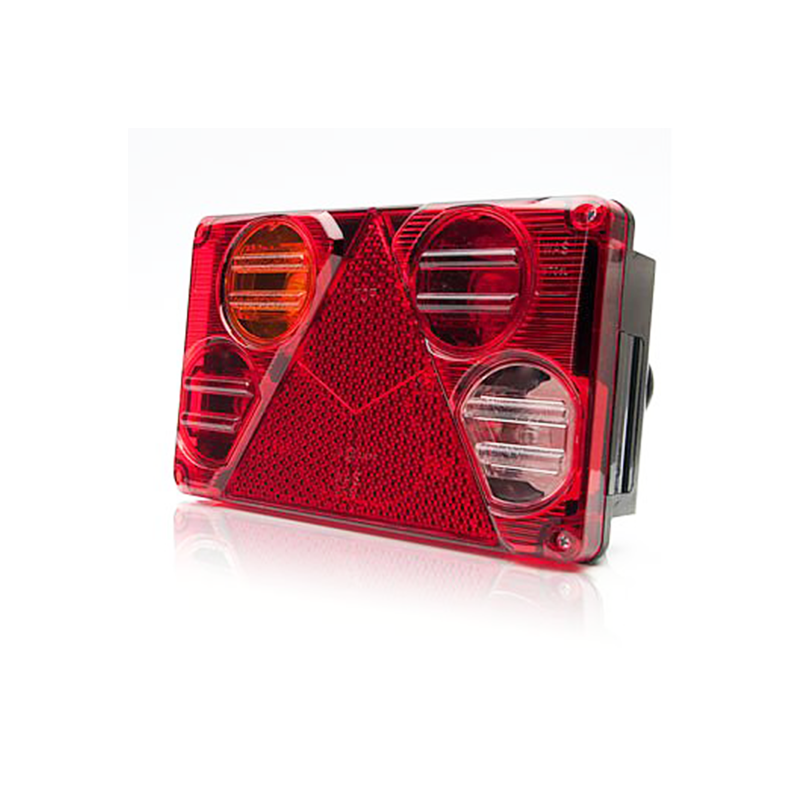 Rear light 5-chamber Trailer Left Halogen