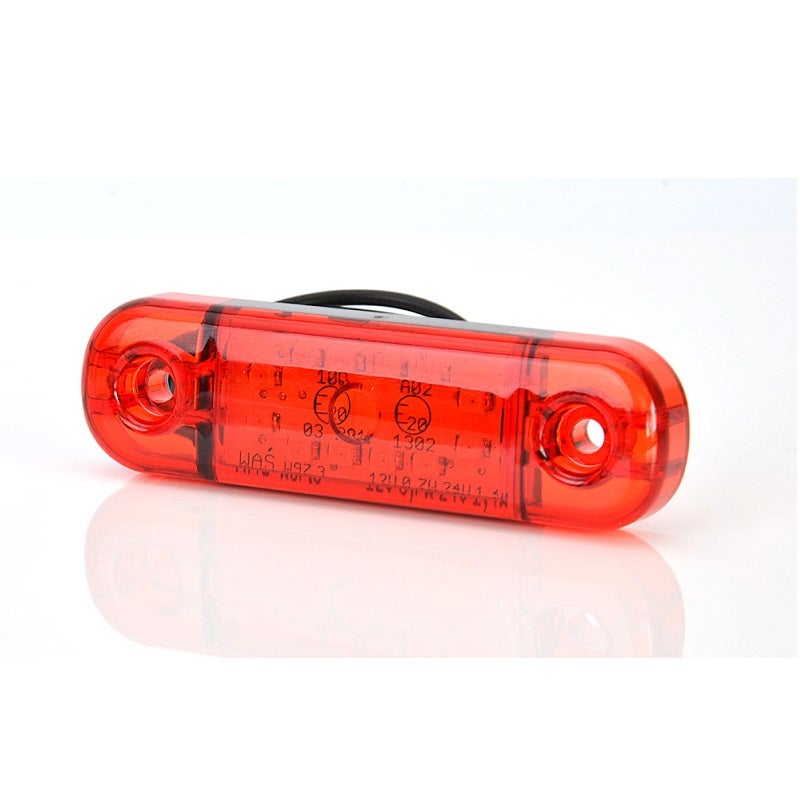 Position Light Slim Red LED Red Lens
