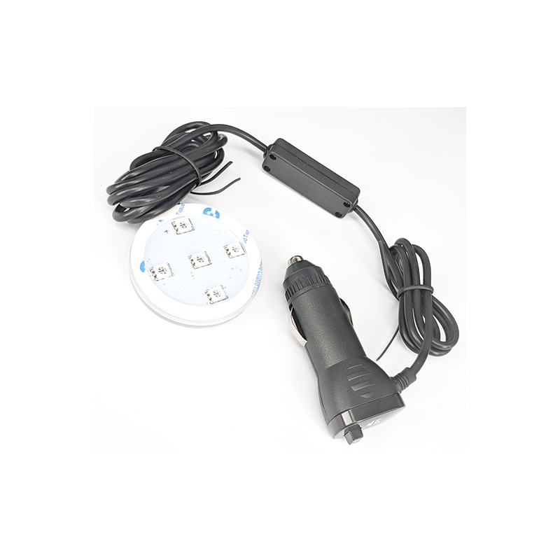 Light Plate for Poppy LED RGB 7 Colours, 12-24V DC