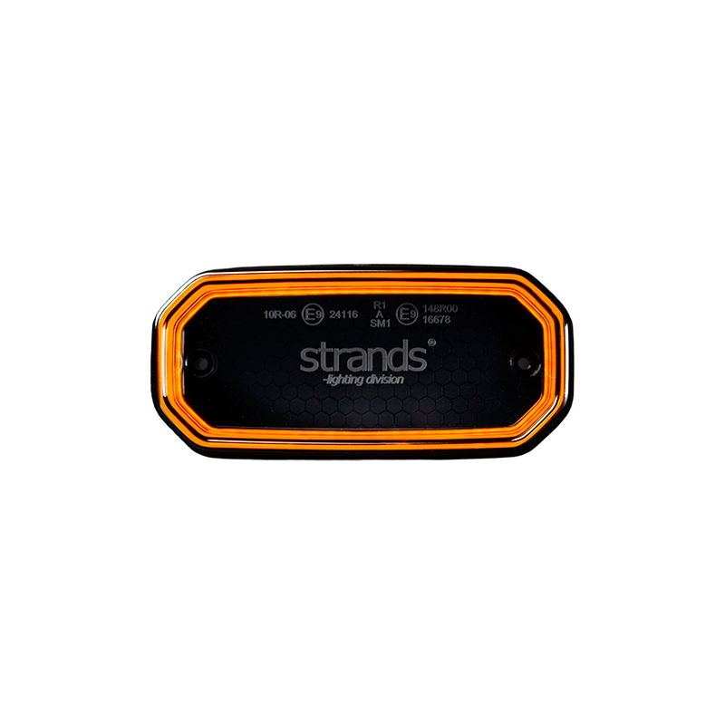 FOR9T Scale Side Marker Orange