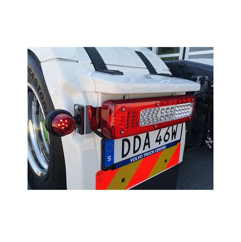Pgtech Bracket rubber arm for rear light Volvo