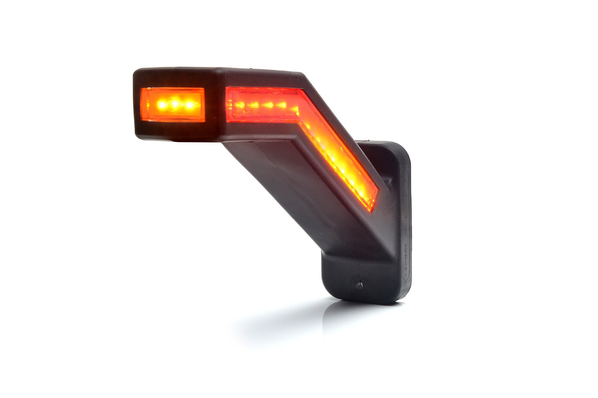 Rubber arm Position light / Side marker / Indicators Left