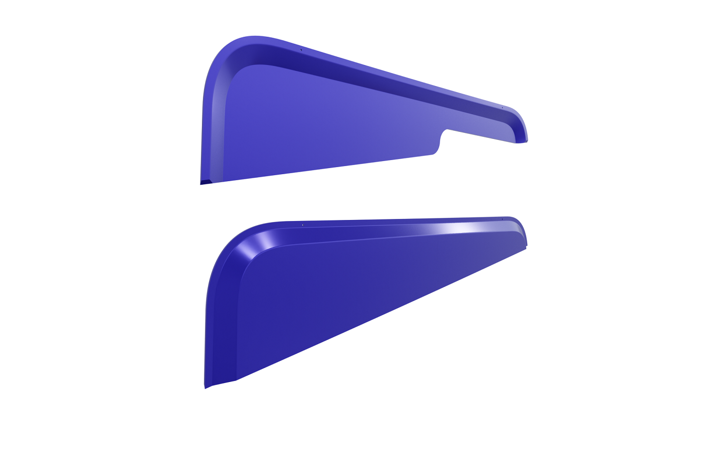 Wind deflector suitable Scania R/S NG Black Axe