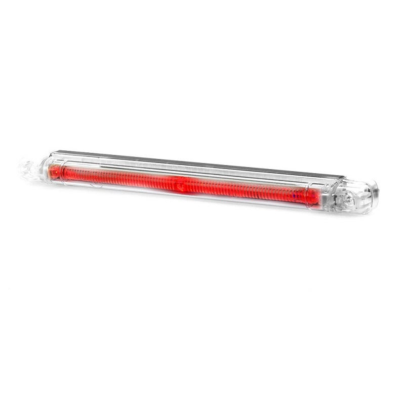 Position Light Red Fibre Optic LED Clear Lens