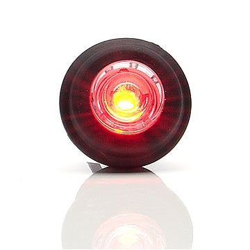 Position Light Red LED Clear Lens for Recessed