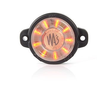 Position Light Round Red LED Clear Lens