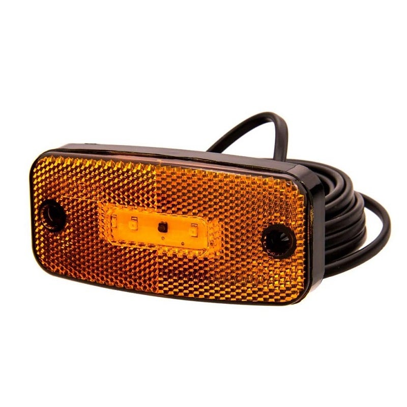 Side marker Orange 5-LED with Reflex 5m Cable