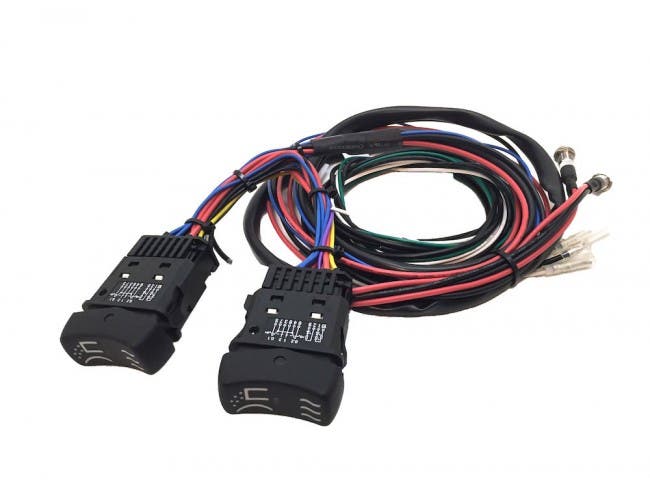 Cabling Scania R single with buttons