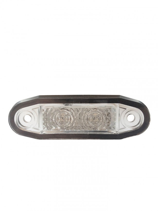 Side Marker Orange LED Clear Lens