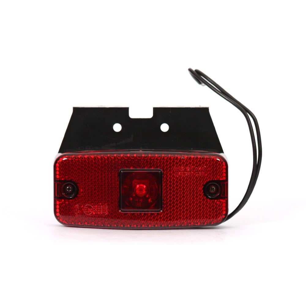 Position light Red LED with Reflector incl. mount 5m cable