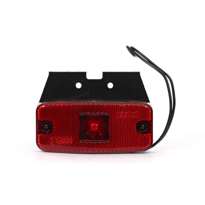 Position light Red LED with Reflector incl. mount 5m cable