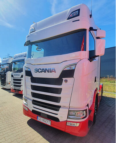 Windscreen Panel for Scania NG - Adapted for engine bay door