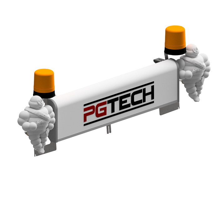 Pgtech Mounting kit Illuminated sign Scania Nextgen