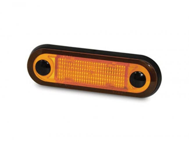 Position Light Orange LED Orange Lens