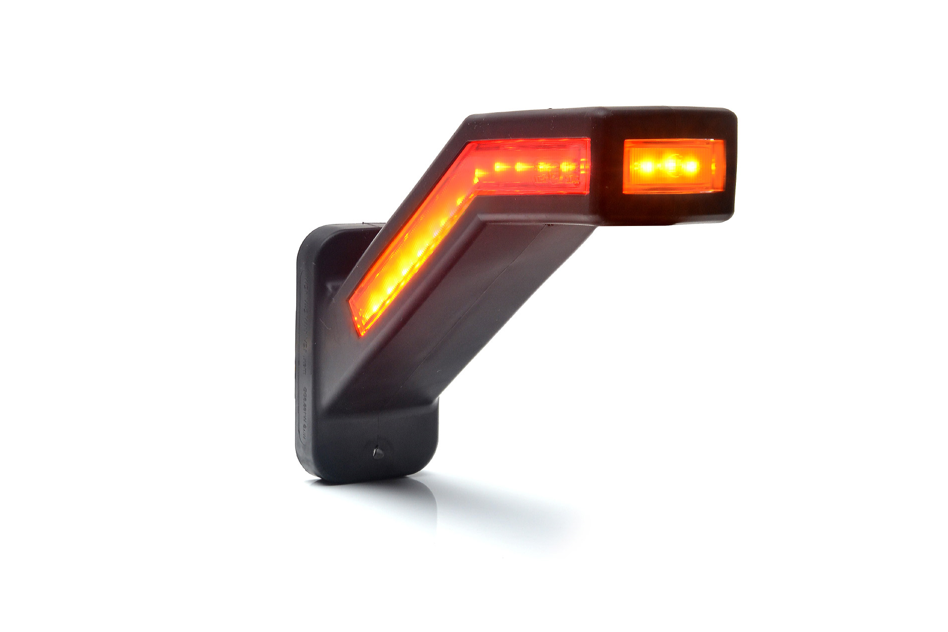 Rubber arm Position light / Side marker / Indicators Right