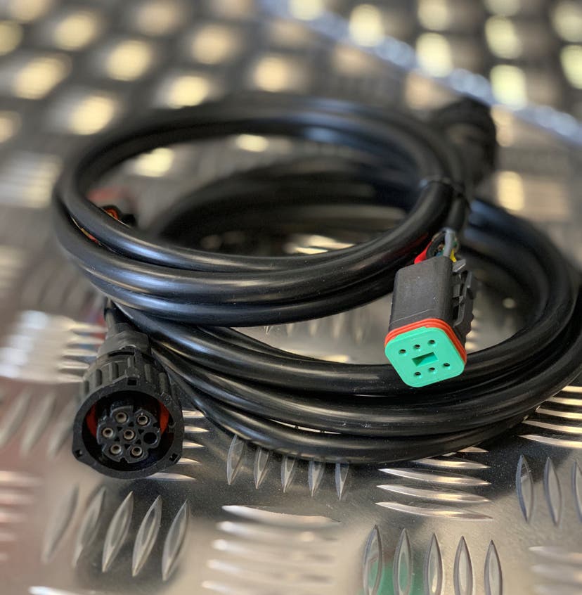 Scania NextGen plough light wiring (pair)