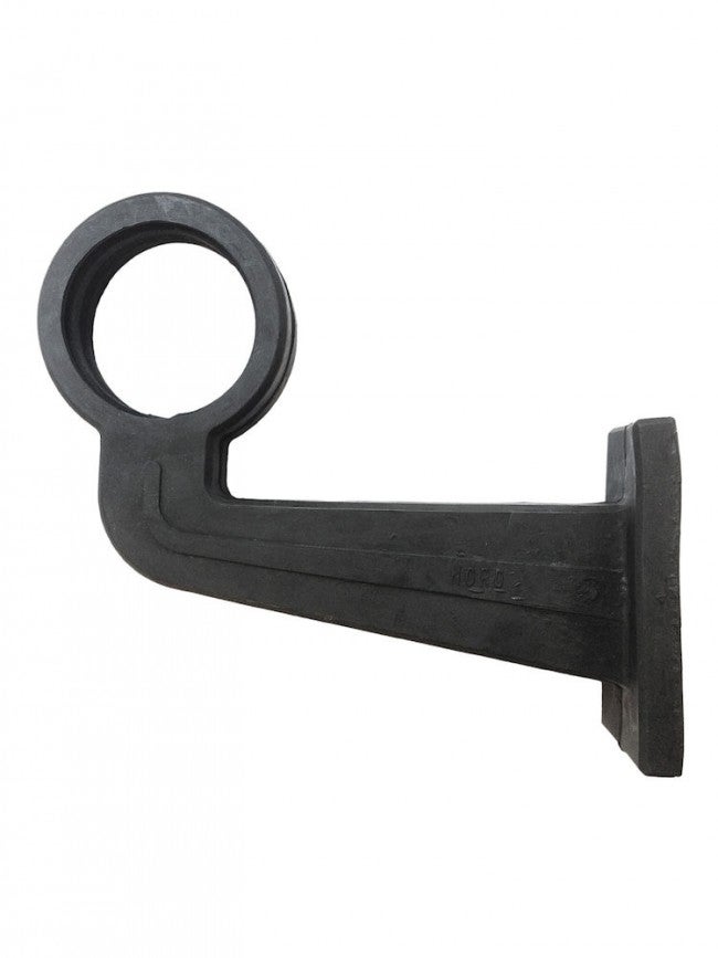 Long angled rubber arm for lollipop