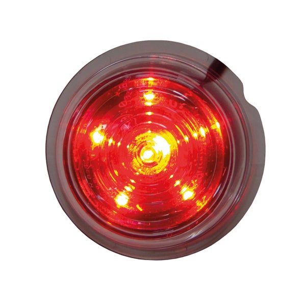 Viking Position Light Red LED Clear Lens