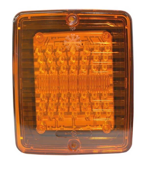 Indicators LED Orange lens 24V