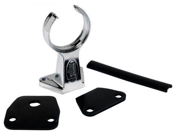 Hadley foot/mount 9,3cm Zinc/Chromium
