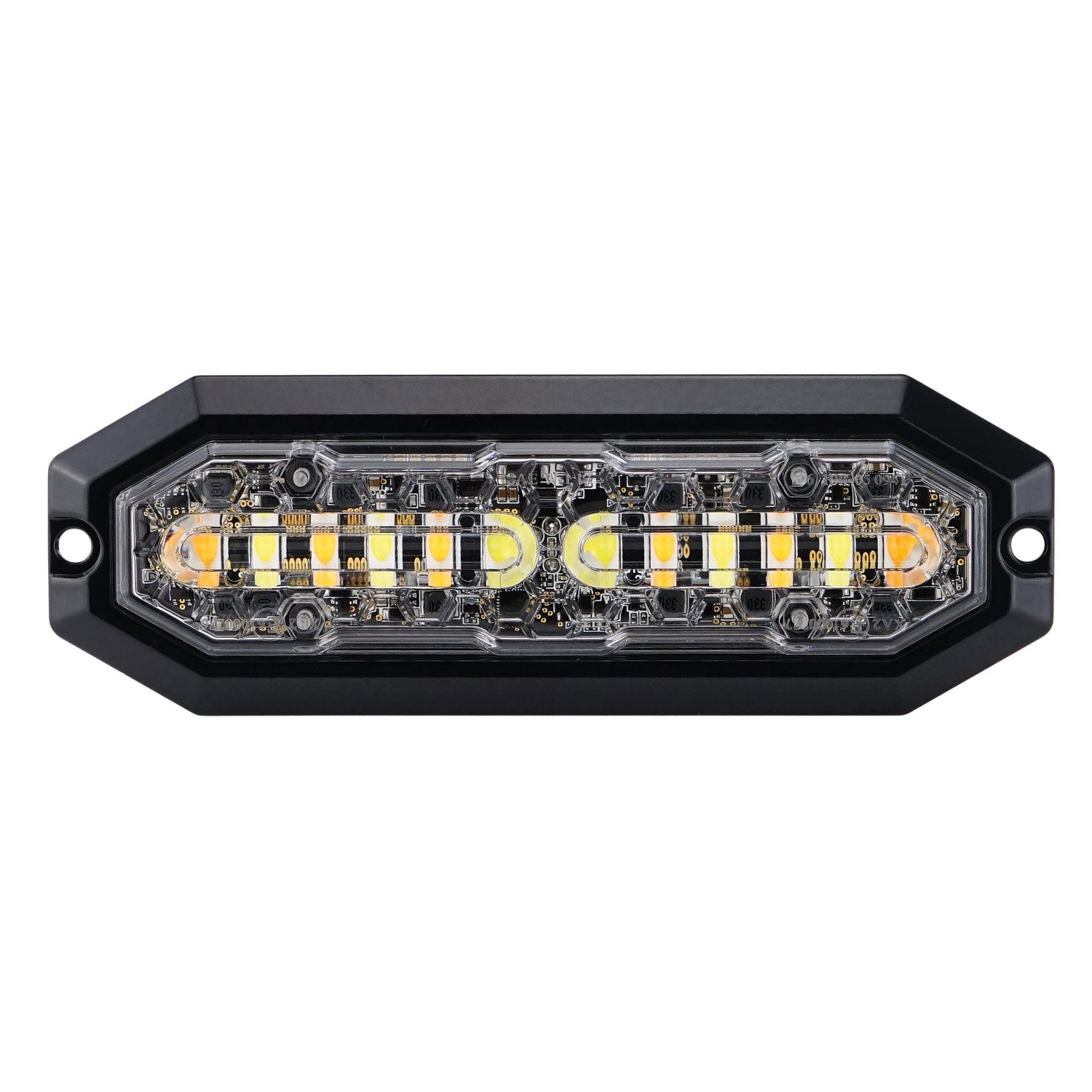 Flashlight 12pcs LED Duo Orange / White Glow