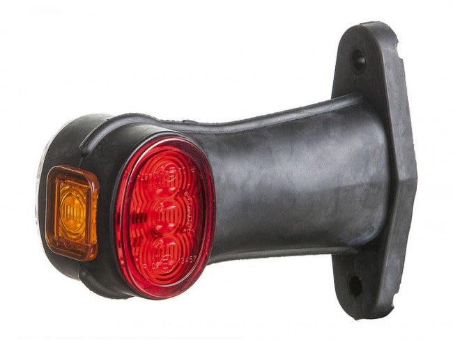 Rubber Arm LED Red / White / Orange