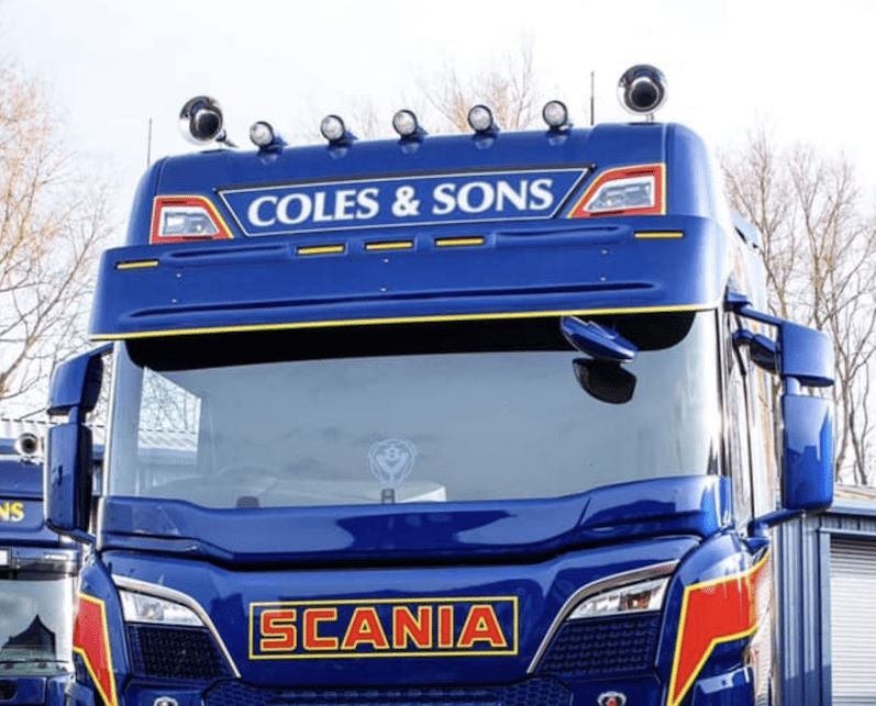 Sunvisor´143´ For Scania Nextgen