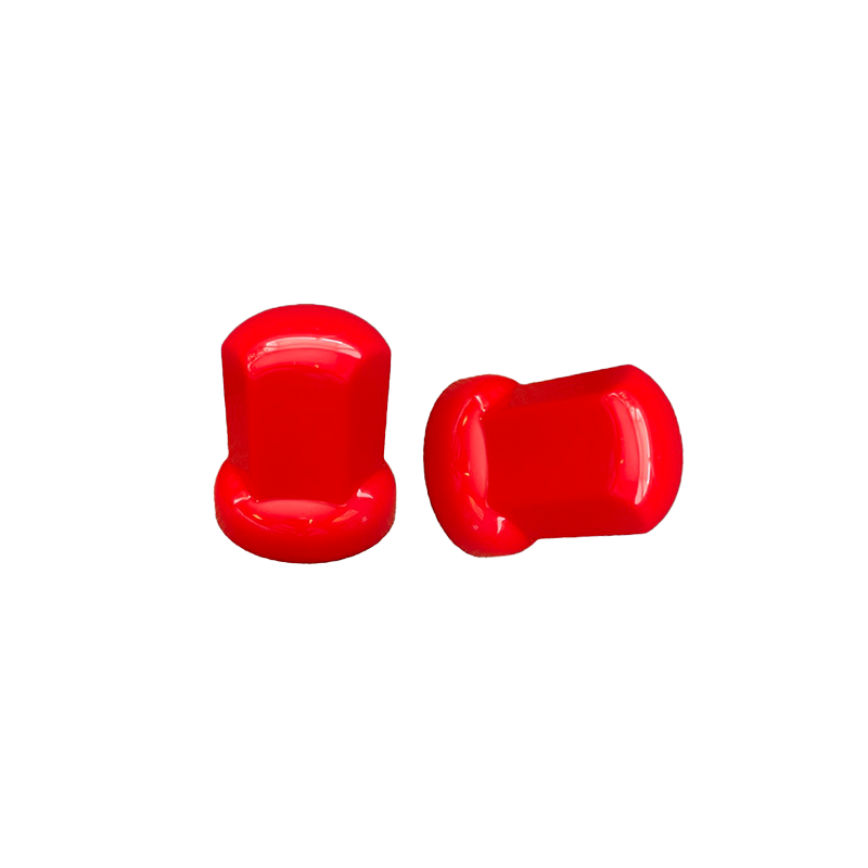 Wheel nut cover Standard 33mm Red