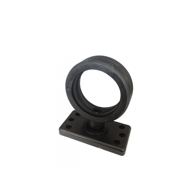 Short rubber arm with plate