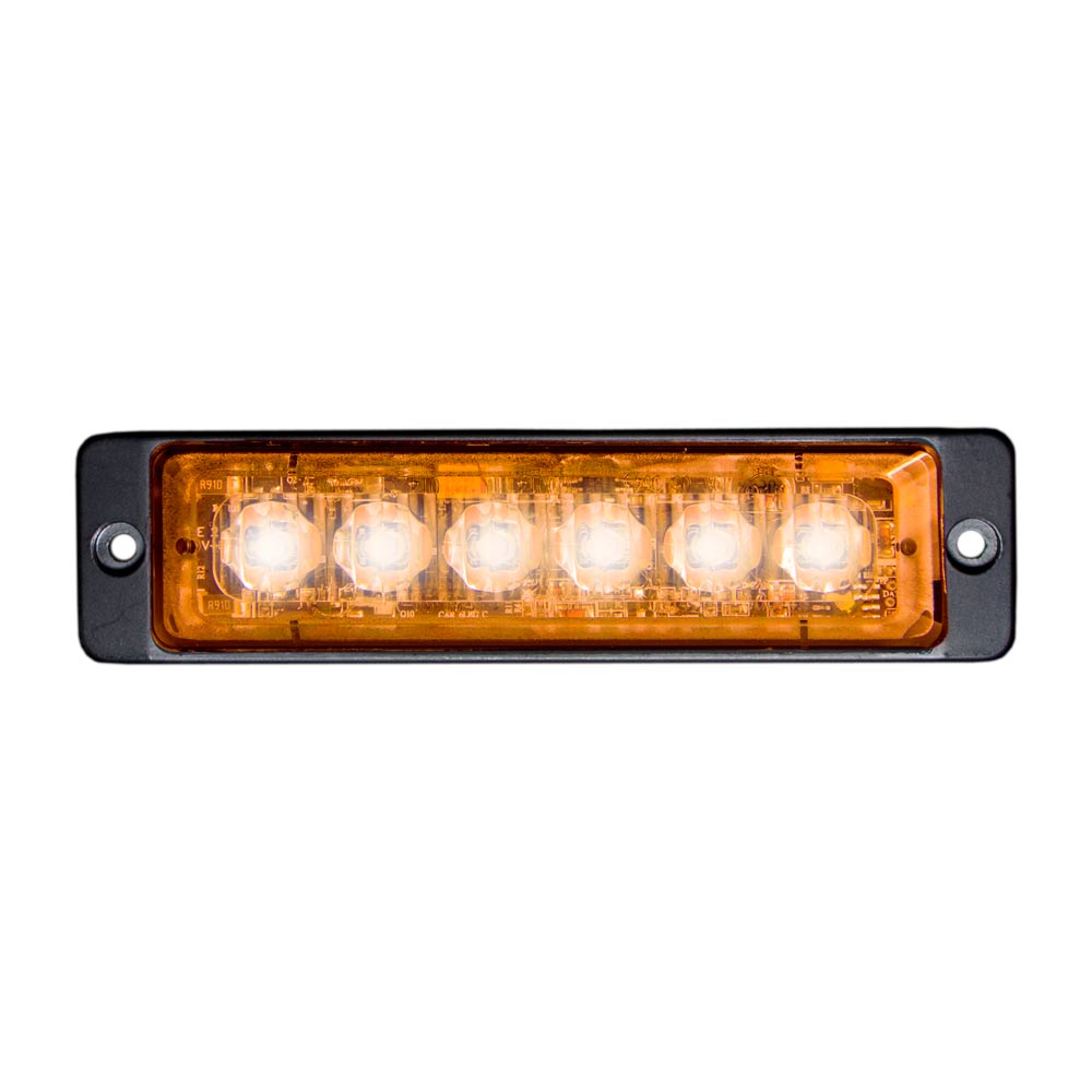 Flashing light Slim 6pcs LED ADR-Approved