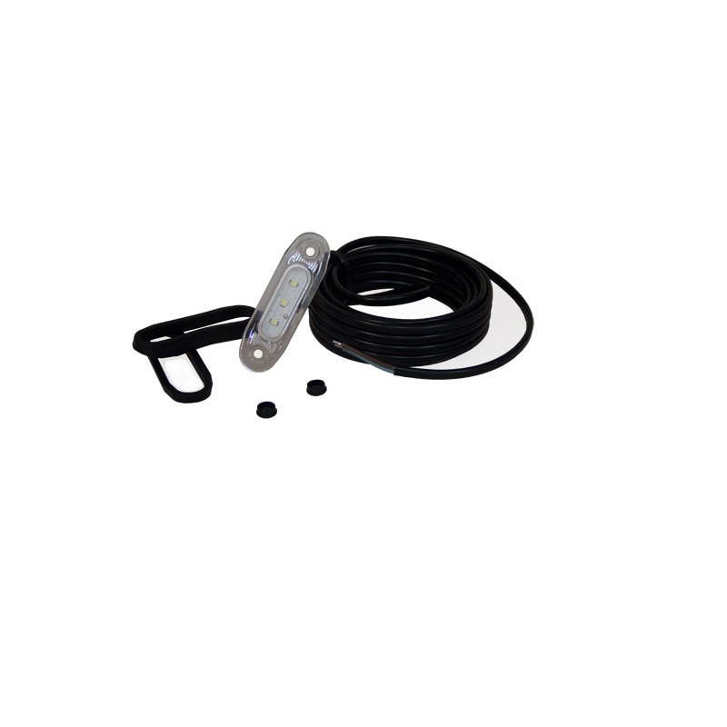 Side Marker Ultra Slim Orange LED Clear Lens for Recessed