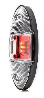 Wide Marker Light White / Red LED
