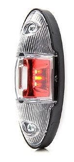 Wide Marker Light White / Red LED
