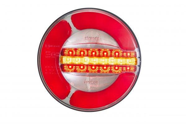 Rear light LED 3 chambers 12-24V Rear/Brake/Dyn. Indicators