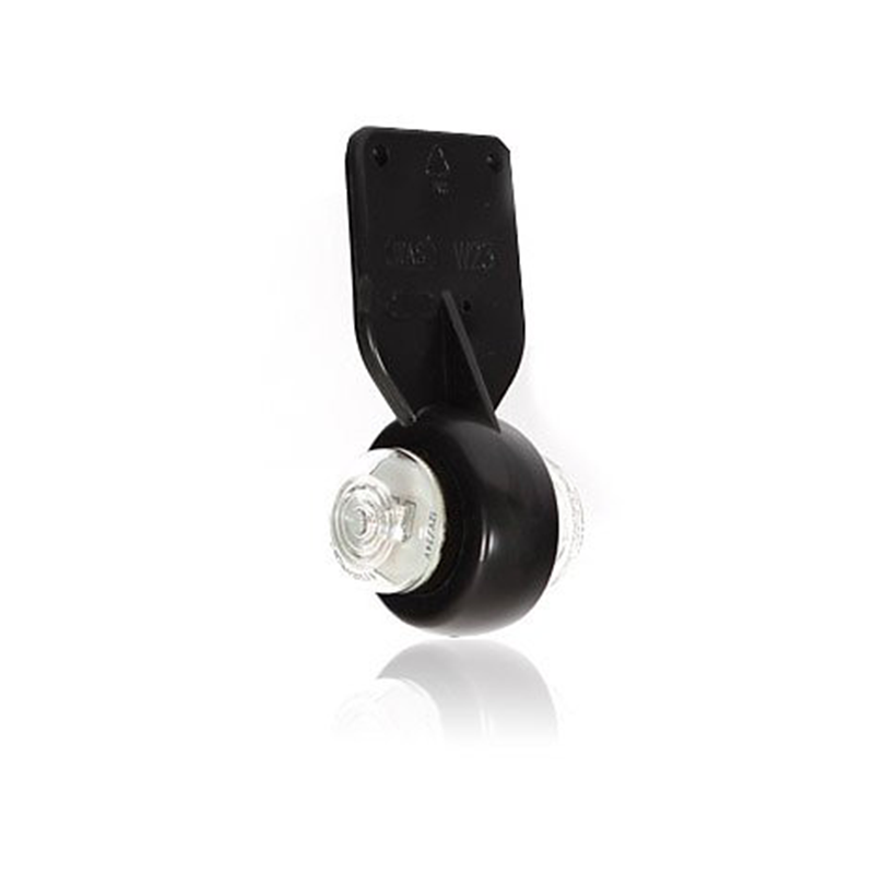 Position Light Eyeball White / Red LED Clear Lens