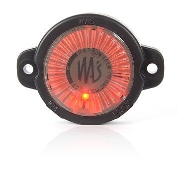 Position Light Round Red LED Clear Lens