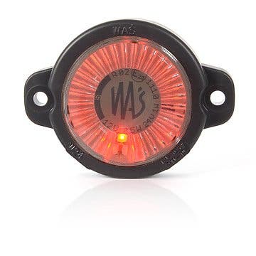 Position Light Round Red LED Clear Lens