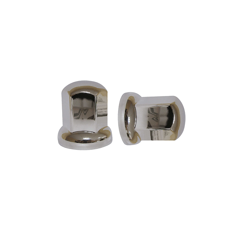 CVRD Wheel nut cover 32mm in Chromed plastic for Alu rim, Height 55mm