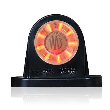 Position light White / Red LED incl. rubber housing