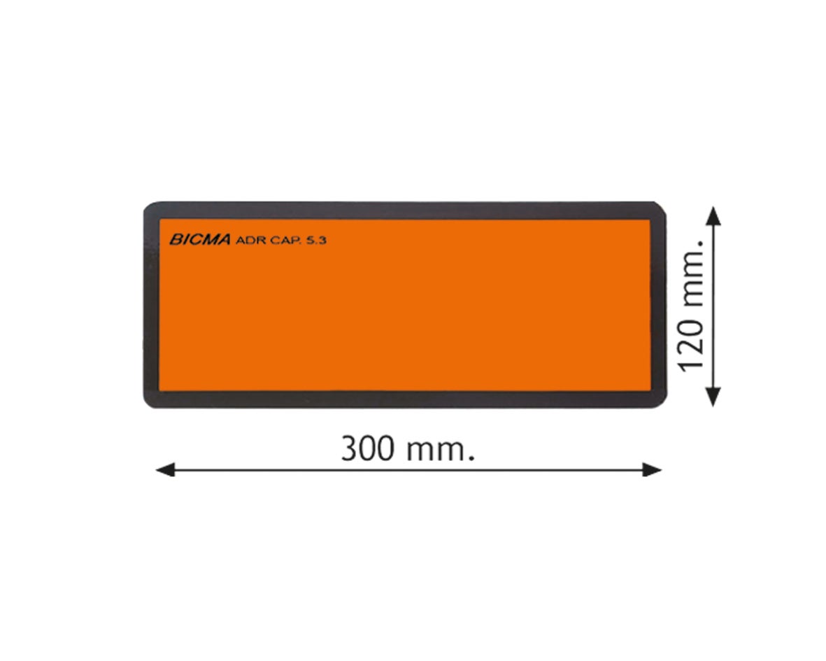 ADR Sign aluminium 300x120x1mm