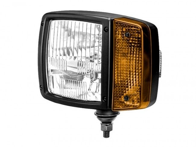 Plough light left 24V H7/H3 with AMP connection