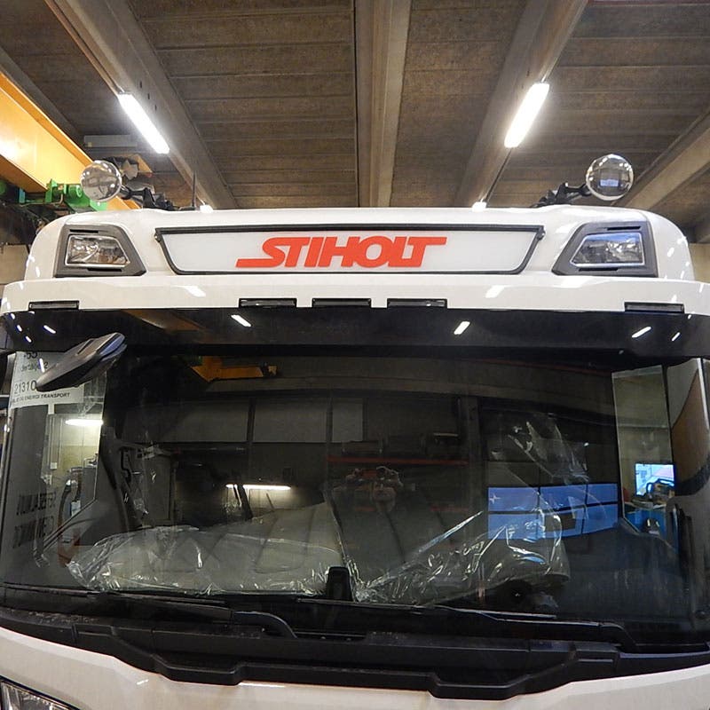 LED FrontSign - Scania Normal Cab 18x120 cm