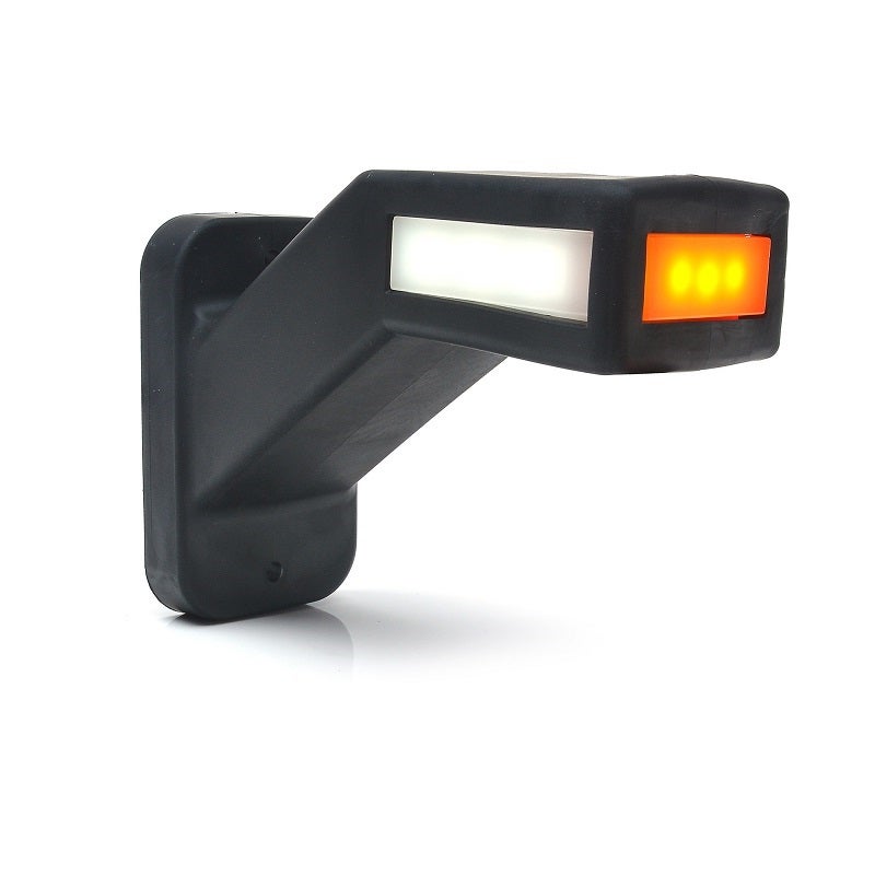 Rubber Arm Neon Medium Left White / Red / Orange