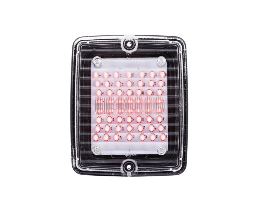 Rear/Brake/Indicate LED Clear Lens 24V