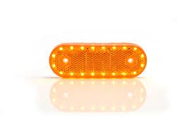 Side marking with Indicators Orange LED incl. bracket