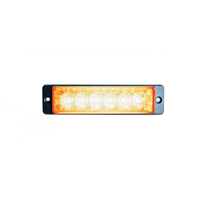 Flashing light 6x3w LED