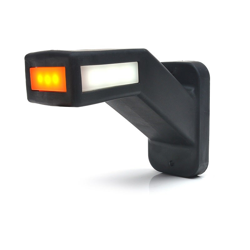 Rubber Arm Neon Medium Right White / Red / Orange