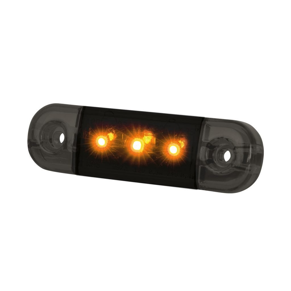 Dark Knight Slim Position Light 3 LED Orange
