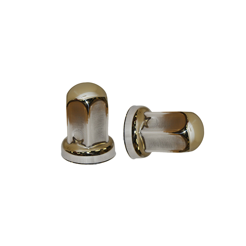 Wheel nut cover 32mm XL in stainless steel 65mm high - 20 Pack